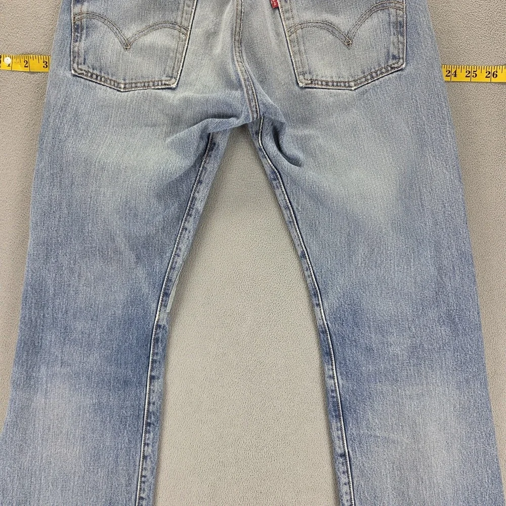 Vintage Levis 501 Jeans Mens Blue Straight Button Fly Y2K Mexico Fits 30x30